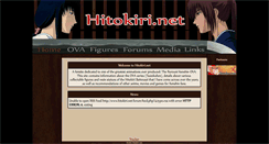 Desktop Screenshot of hitokiri.net